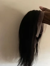 Pelucas de cabello humano 100% para mujeres negras, Bob corto de cabello humano liso con cierre Frontal, 13x4 Bob corto