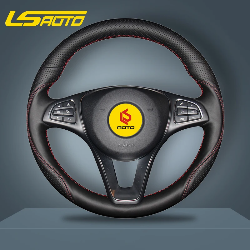 Braiding Covers for Steering Wheel Cover Mercedes Benz C180 C200 C260 C300 B200 E200 E300 CLS260 CLS300 GLC260 GLC300 | Автомобили и