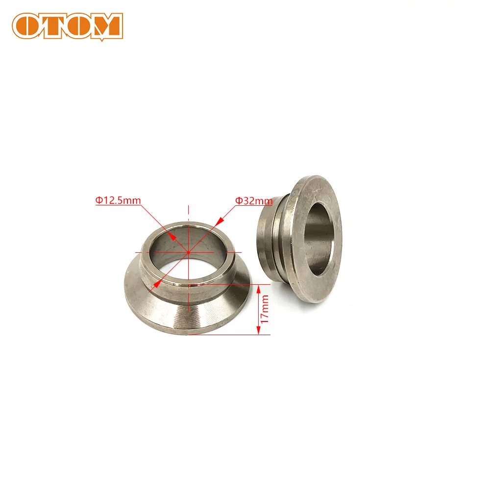 OTOM Motocross Rear Axle Wheel Shaft Bushing Aluminum Lining Cap Crash Protector Pit For KTM XCFW EXC SXF HUSQVARNA Motorcycle dirt bike axle motorcycle wheel damper bushing