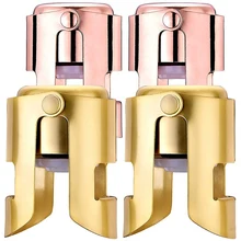 Пробка для шампанского, пробка из нержавеющей стали, герметик для игристого вина, отличный герметичный держатель для пузырей, без протечек, анти