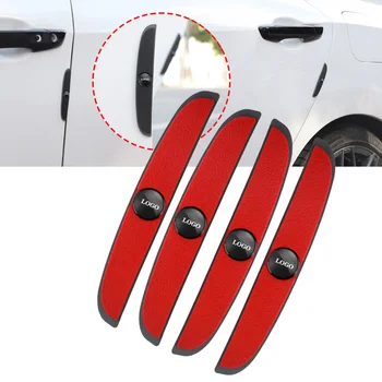 

4Pcs Rubber Scratch Protector Anti-collision Trim Door Edge Guard Stickers For Audi Sline A3 A4 A5 A6 S4 S5 S6 S7 Q3 Q5 Q7 TT