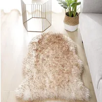 Fur Faux Artificial Sheepskin Carpet Washable Seat Pad Fluffy Rugs Hairy Wool Soft Warm Carpets For Living Room 1