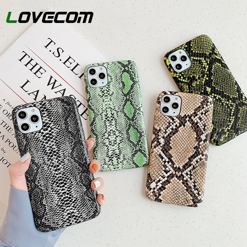 Кожаный чехол LOVECOM для iPhone 11 Pro Max XR XS 7 8 6 Plus мягкий полуобернутый