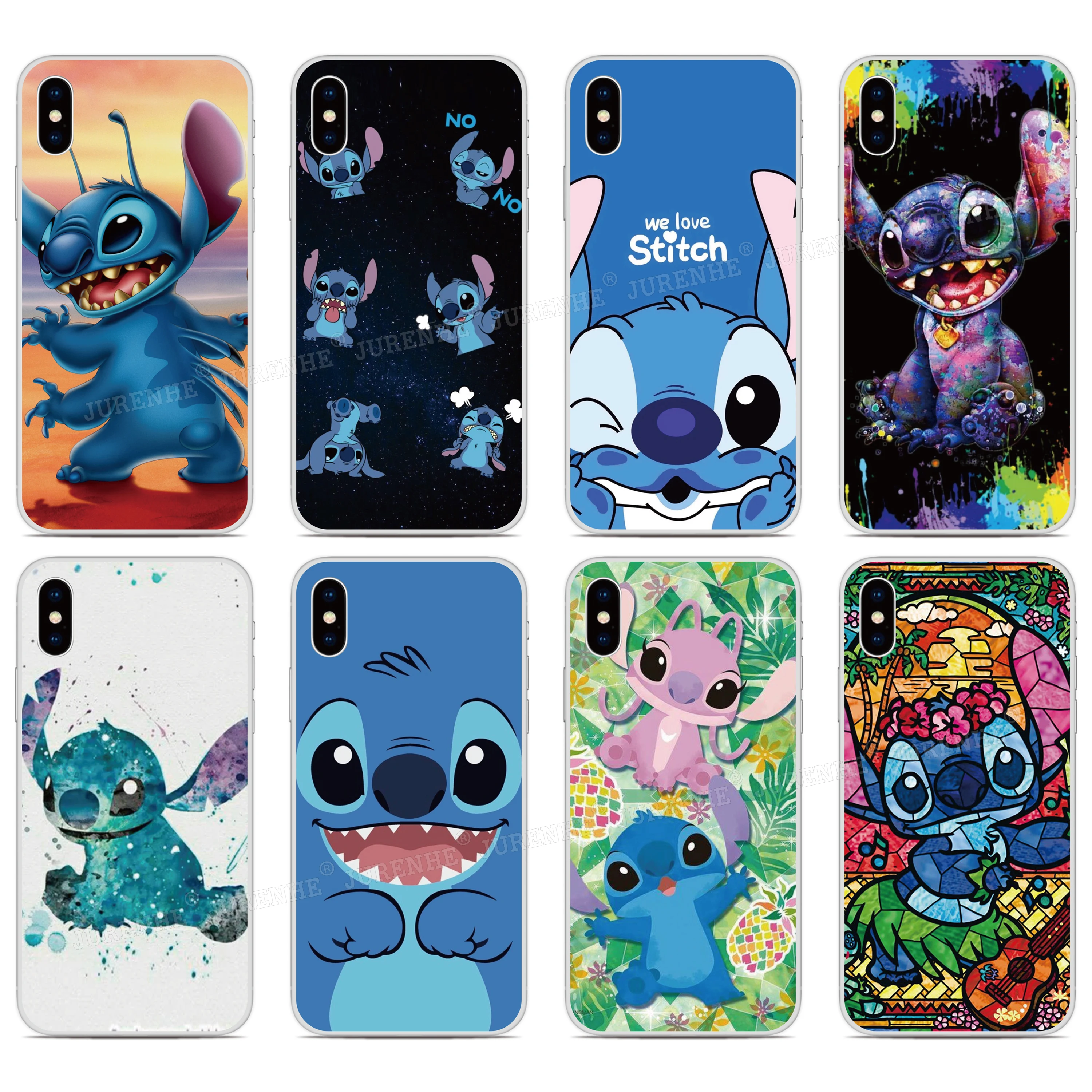 Прозрачный мягкий кремний TPU Fundas Stitch Ohana чехол для телефона для BQ Aquaris M4.5 E4 C X X2 Pro U U2 Lite VS V Plus E4.5 чехол