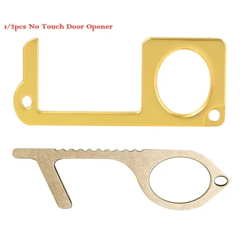 

1/2pcs Door Opener No Touch Key Portable Anti-germ Elevator Button Drawer Door Handle Assistant safe Contactless Tool Assistant