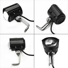 

High Brightness LED E-Bike Led Headlight Spotlight Bicycle Light With Horn Waterproof Front Headlight