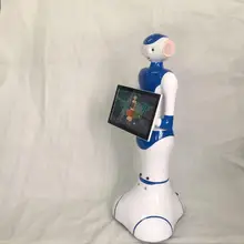 Программируемый гуманоид аэропорт Lidar навигация прием робот голосовой гид робот железнодорожная станция Route Guidance robot