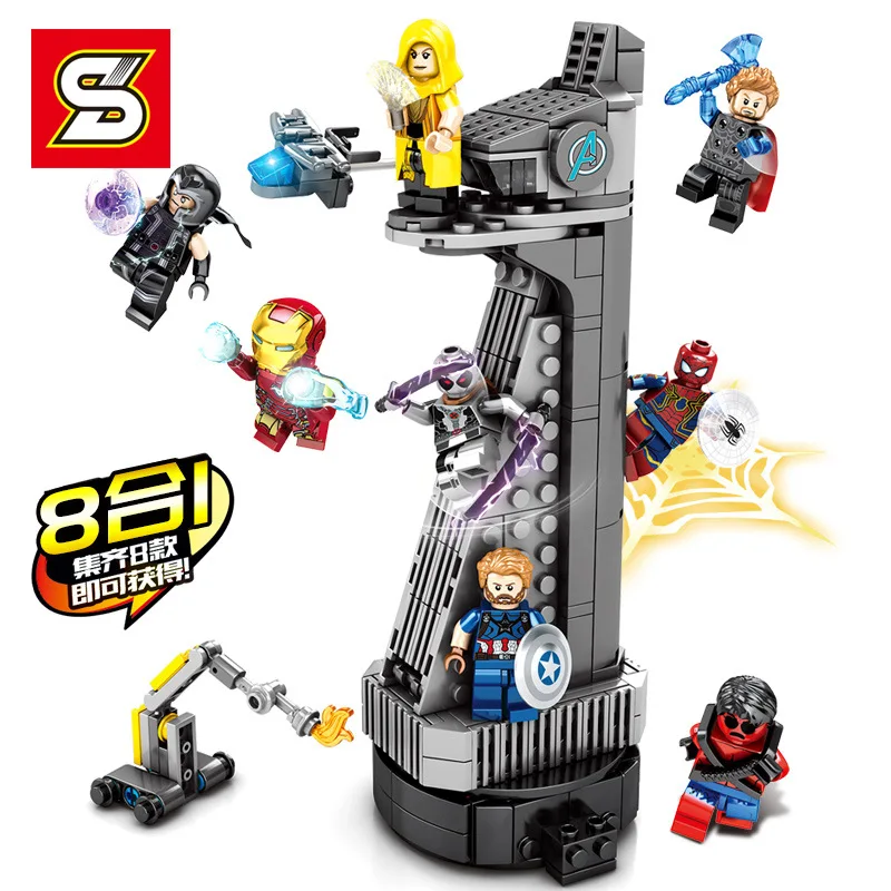 

Avengers Series Building Building block Toys Compatible with Legoinglys Assembl DIY Educating Children Toys Christmas Gifts