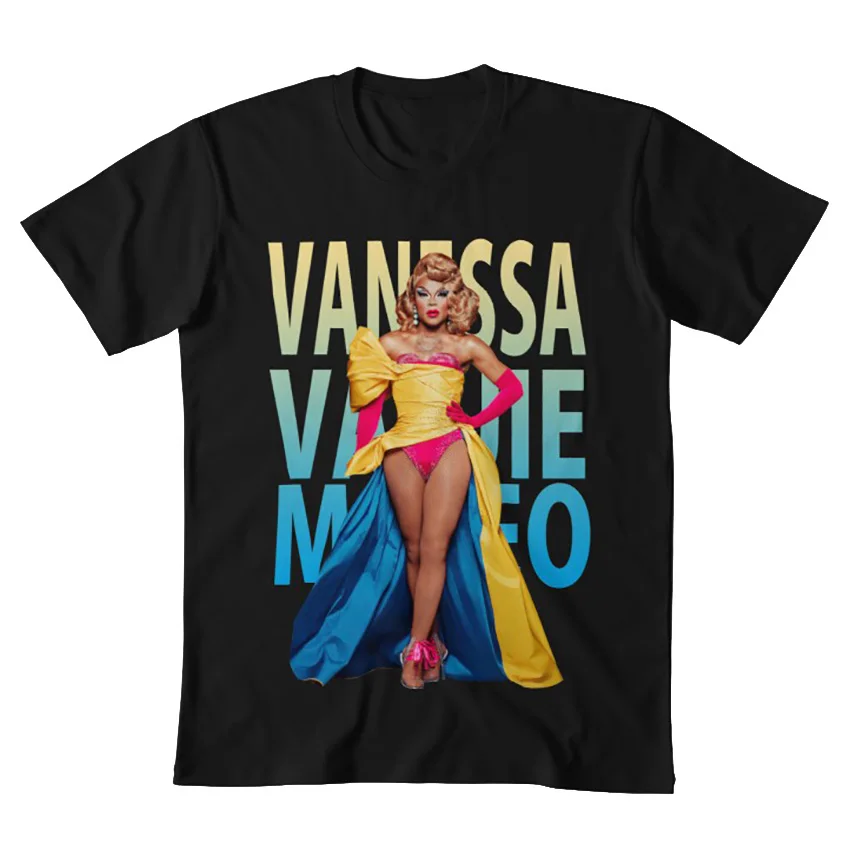 Футболка VANESSA VANJIE MATEO akeria c davenport rpdr rupauls drag racing rupaul plastique tiara brooke lynn|Футболки| |