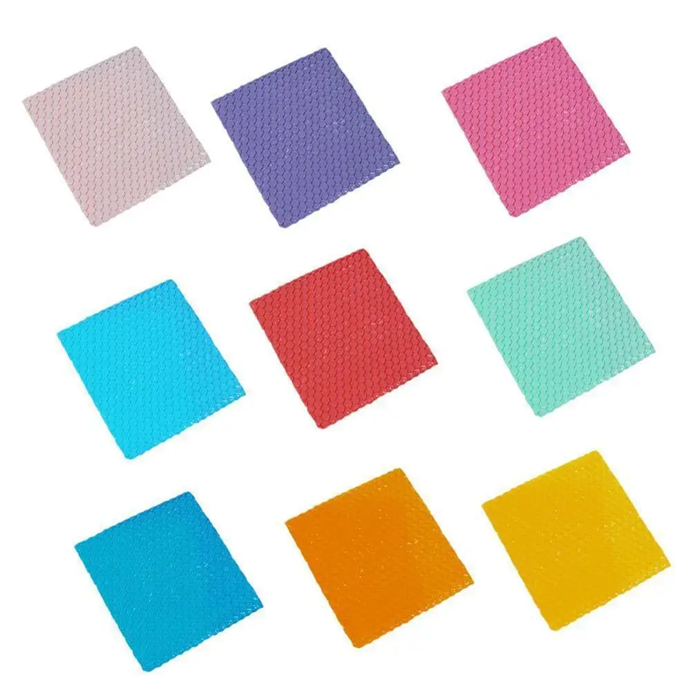 Mix colors 50 шт., новинка, в форме сердца, Пузырьковые мешки, надувной мешок, пена, упаковка 10*10 см, материал для упаковки пены, подарок на Хэллоуин, украшения, принадлежности - Цвет: Mix colors