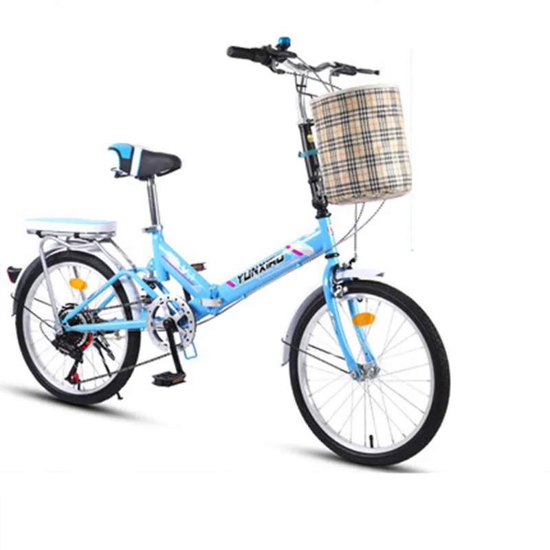 Opvouwbare Fiets Ultralichte Draagbare Vrouwelijke Volwassen Fiets Snelheid  Veranderen 20 Inch|folding bike|folding city bike20 inch - AliExpress