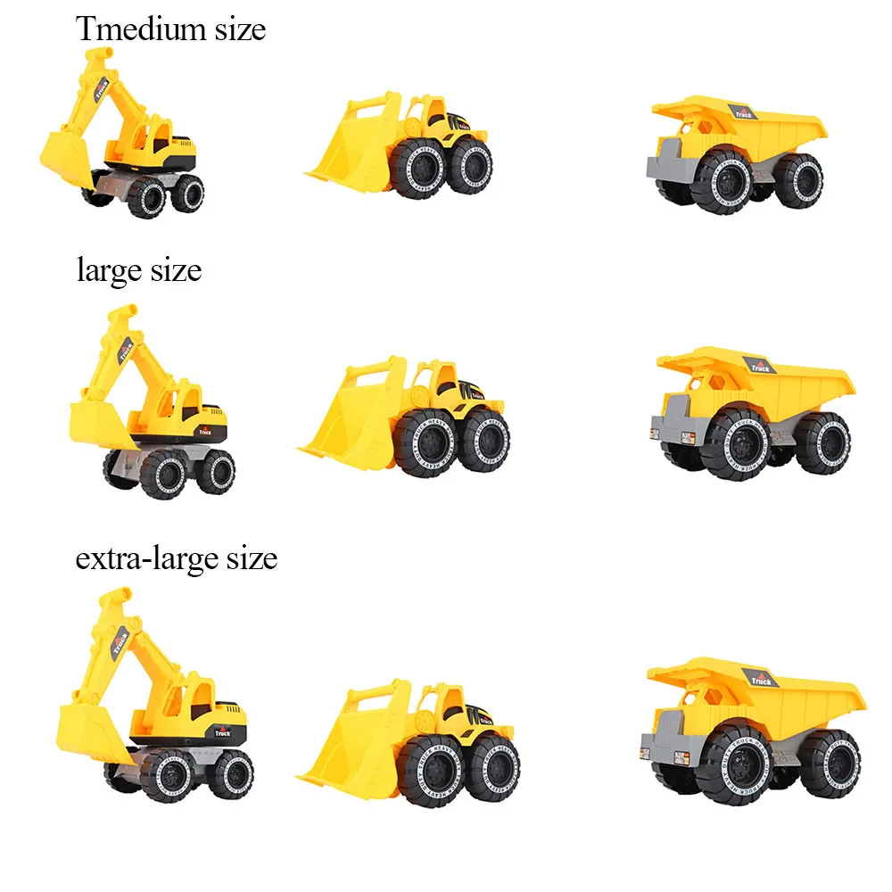 Детская Классическая игрушечная Инженерная машина, экскаватор, модель трактора, игрушечный самосвал, модель автомобиля, игрушечный мини-подарок для мальчика