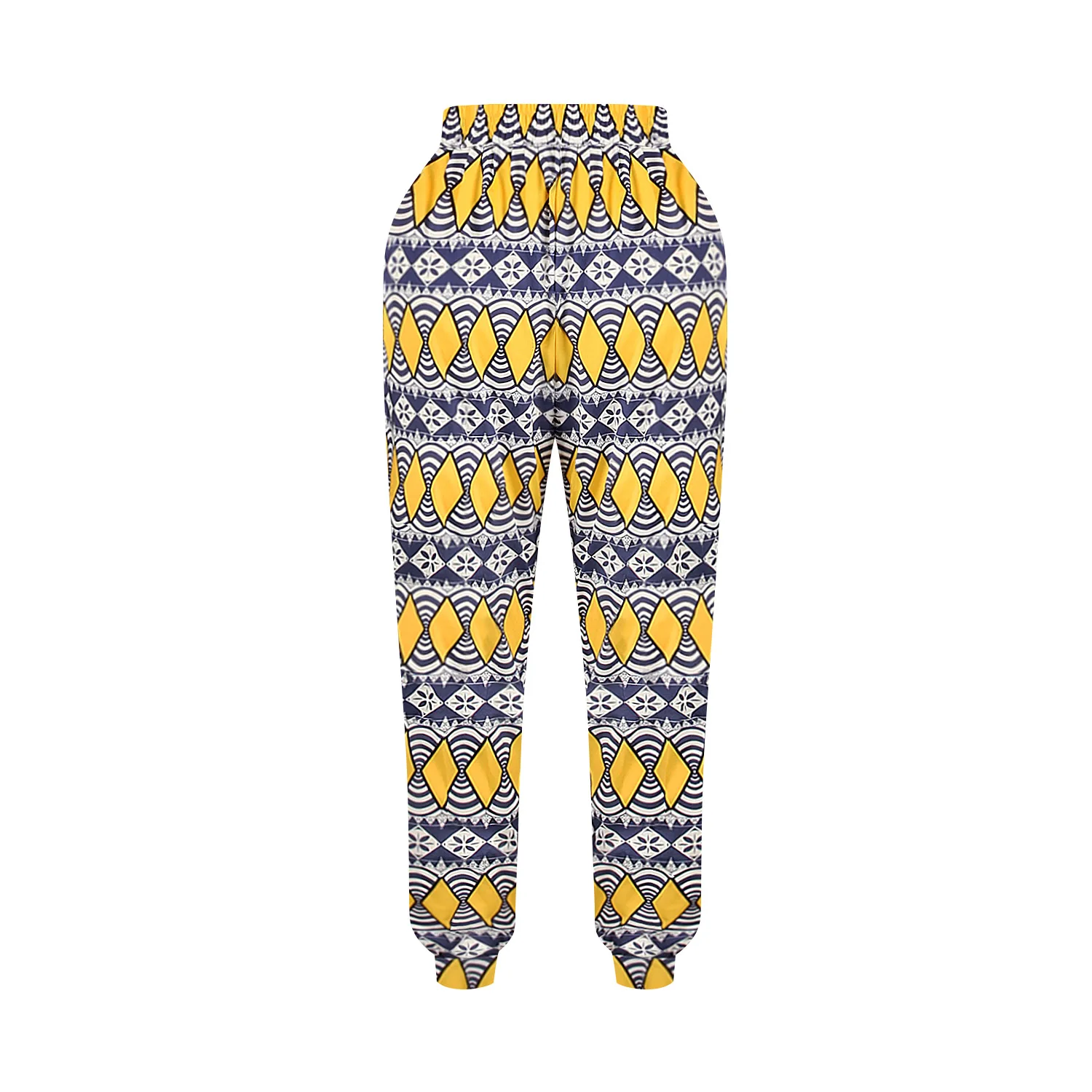 Pantalon taille élastique imprimé Dashiki Ankara 199