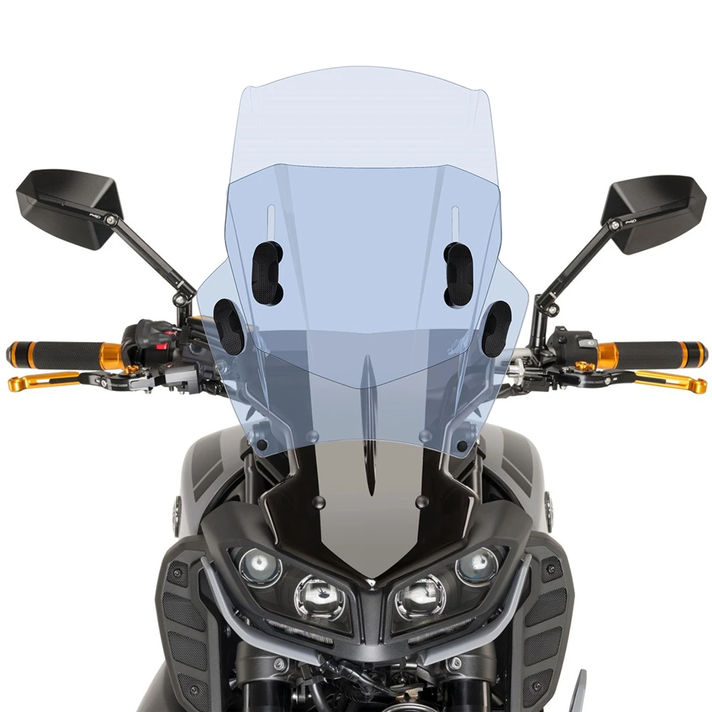 Motorcycle Windscreen Windshield Universal Motorbikes Deflector Adjustable For Mt09 Mt07 R1 R3