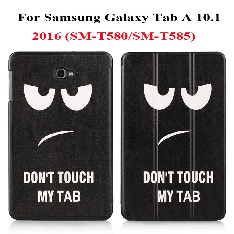 Ультратонкий чехол для samsung Tab A 10,1 T580 T585 T510 T515 чехол для планшета для samsung Galaxy Tab A 10,1 чехол - Цвет: 2016 DYJ