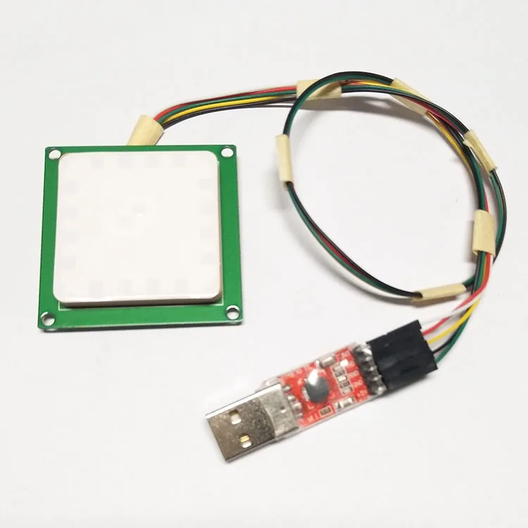 RFID UHF считыватель/Писатель UHF считыватель модуль антенна интегрированное распознавание расстояние 2 м 915 МГц трубка