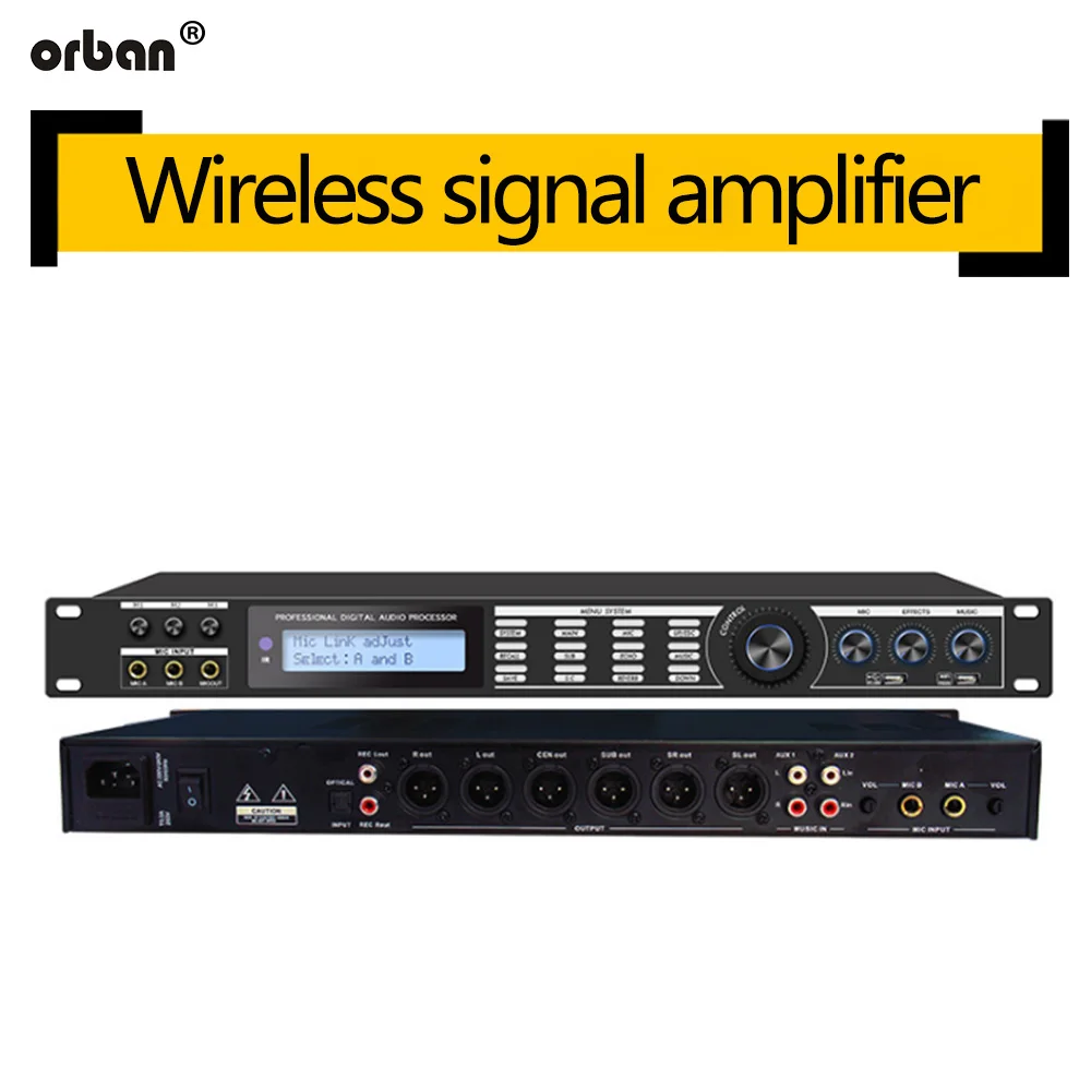 US $134.10 AP800 Professional Preamplifier AntiHowling Processor Reverber Equalizer KTV Audio