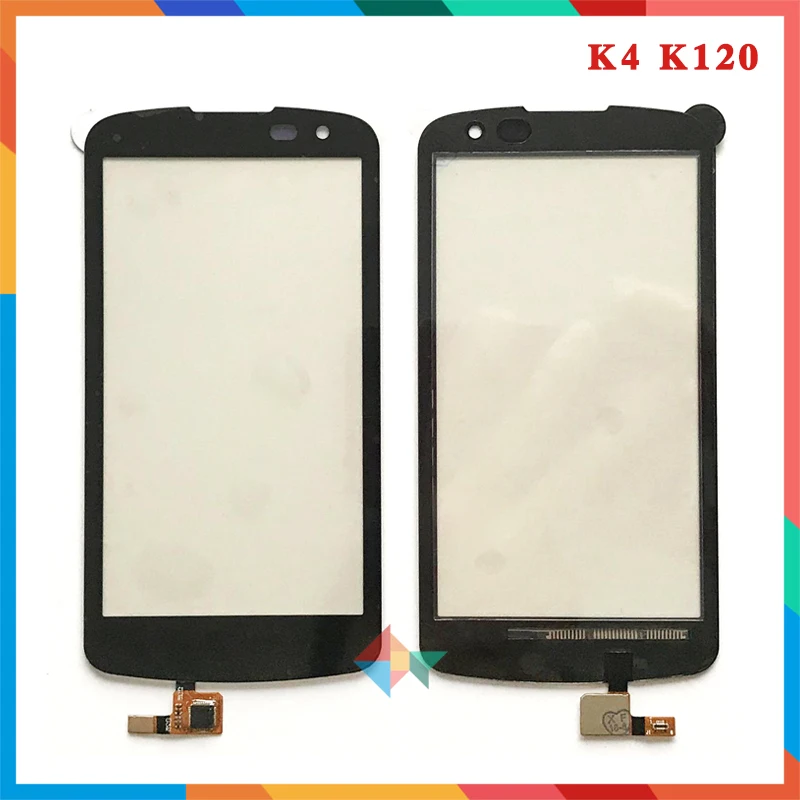 10 шт./лот Высокое качество 4 5 &quotдля LG K4 K120 K121 K130 K130E сенсорный экран дигитайзер
