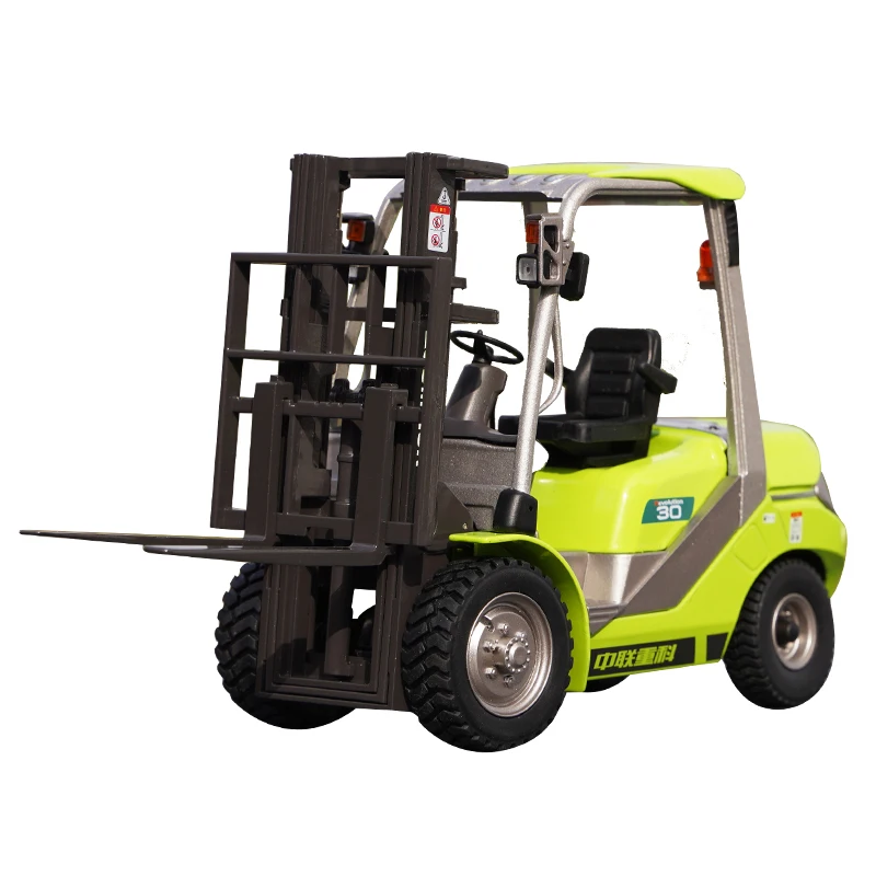 

New Original 1:20 Zoomlion Fd30r Alloy Engineering Diecast Forklift Truck Model for Gift, Promotion