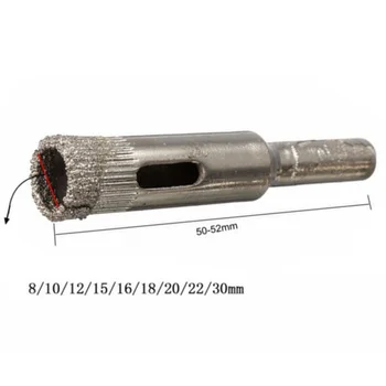 

10x Diamond Hole Saw Drill Bits Set For Tile Ceramic Cutter Glass Marble 6-30mm