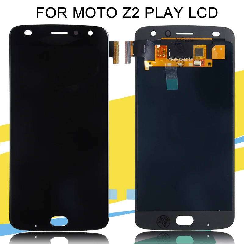 ЖК дисплей HH XT1710 5 дюйма для Motorola Moto Z2 Play с сенсорным экраном и дигитайзером в