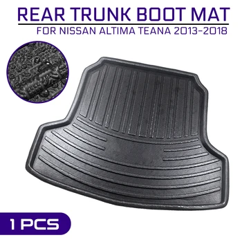 

Car Floor Mat Rear Trunk Anti-mud Cover Carpet For Nissan Altima Teana 2013 2014 2015 2016 2017 2018