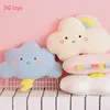 Cute Emotion Face Weather Pillow Stuffed Plush Thunder Dark Clouds Rainbow White Cloud Cushion Baby Bed Room Decor Home Decor 4
