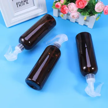 

3Pcs 300ml Plastic Spray Bottle Hairdressing Water Spray Empty Sprayer Refillable Bottle (Brown)