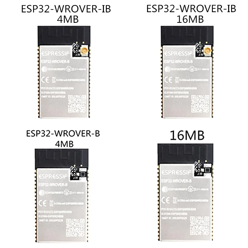 ESP32 4 Мб/16 Мб ESP32-WROOM-32 ESP32-WROOM-32D ESP32-WROOM-32U ESP32-S ESP32-WROVER ESP32-WROVER-IB ESP32-WROVER-B ESP32-SOLO-1