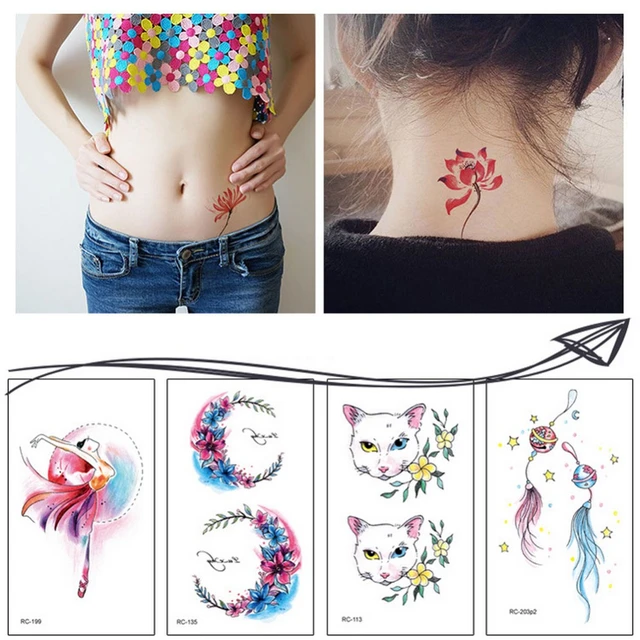 Transourdream A4 10pcs Printable Temporary Tattoo Transfer Paper For Inkjet  & Laser Printer Skin White Background Diy - Transfer Paper - AliExpress