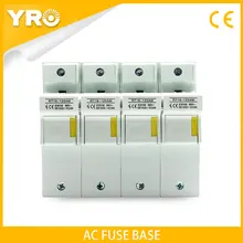 AC 1PC 4P Fuse Base 690V With LED light Matching Fuse 22x58MM R017 only Fuse Base RT18-125AM