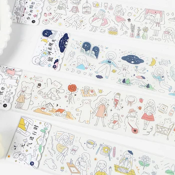 

20pcs/LOT small journey series stationery sticker Creative decoration DIY shared outfit tape paper masking washi sticker