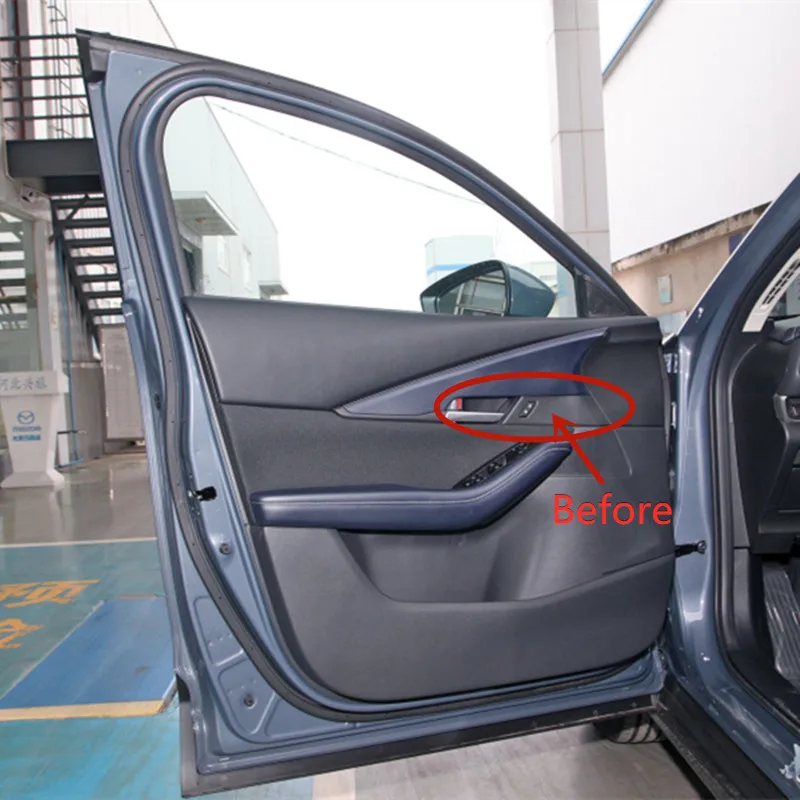 Аксессуары для mazda cx 30 cx30 2019 2020 аксессуары интерьера крышка дверной ручки чаши