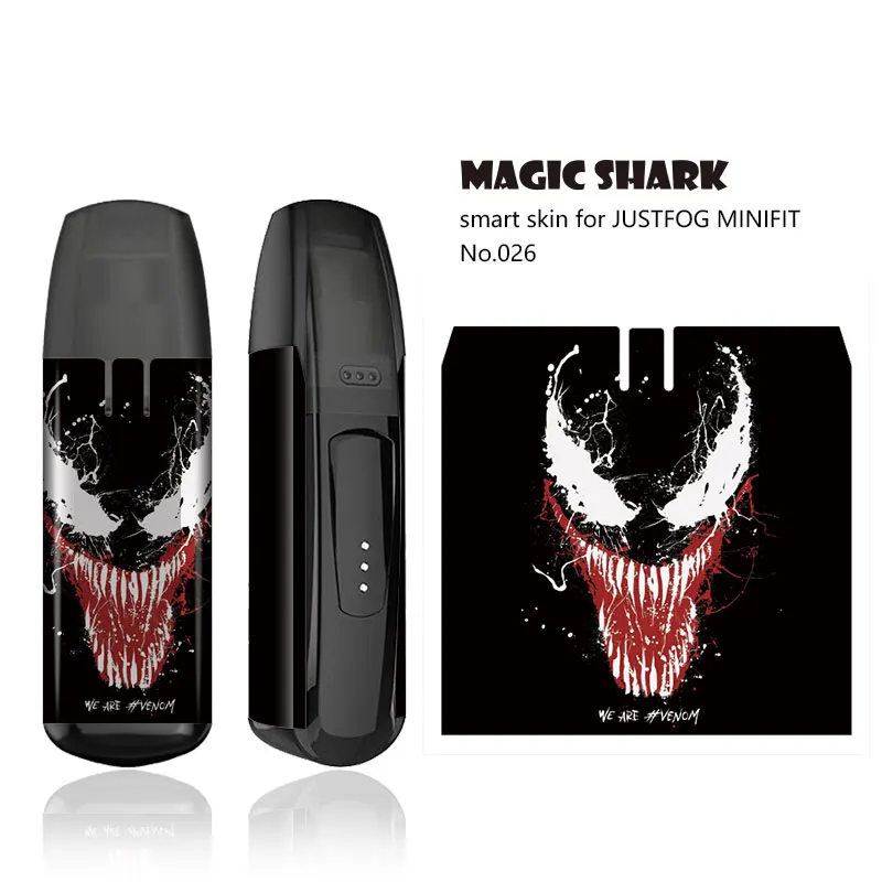 Сверхтонкий чехол наклейка Magic Shark Venom для JUSTFOG MINIFIT|Наклейки телефонов| |