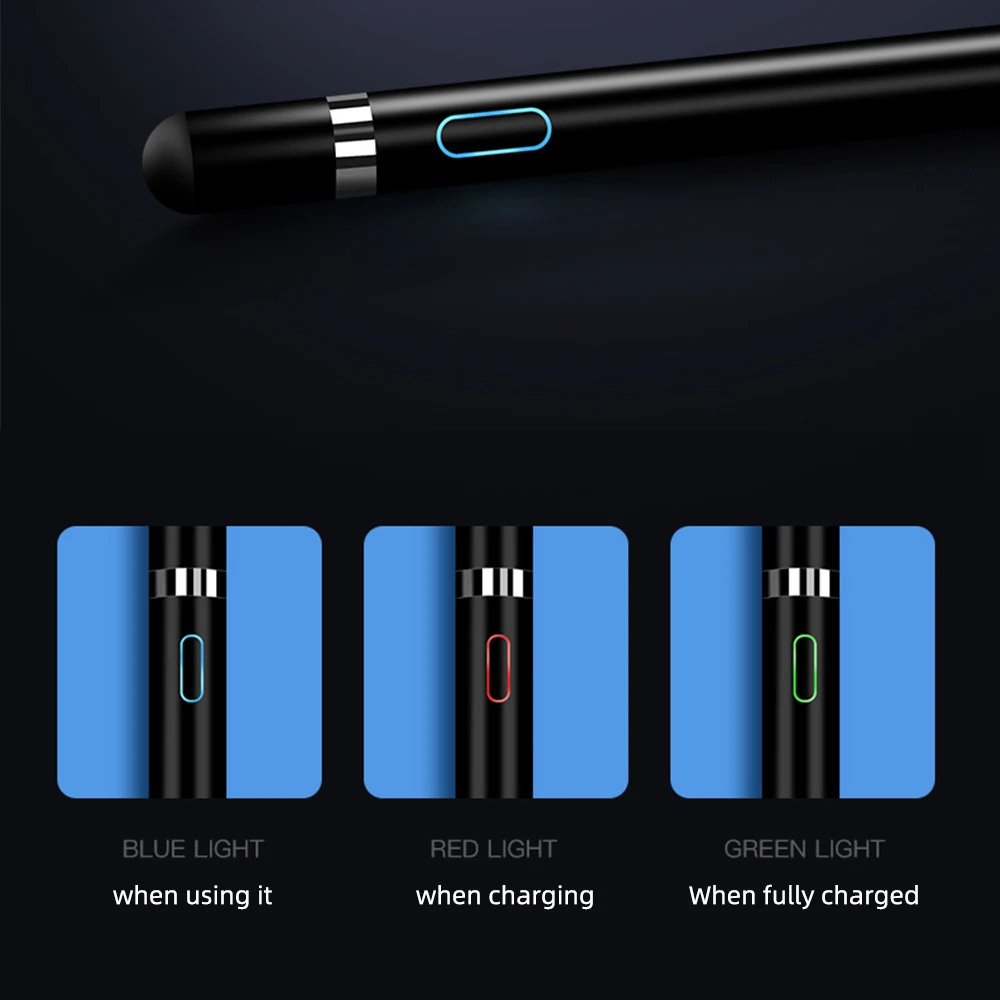 Active Stylus Pen Universal Capacitive Touch Screen Pencil For IOS/Android Tablet Mobile Phones Writing Drawing For iphone x xr stylus pen touch screen stylus