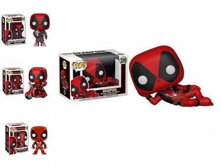 Экшн-фигурка клоуна из ПВХ Funko POP Bedtime Deadpool коллекционные игрушки для детей
