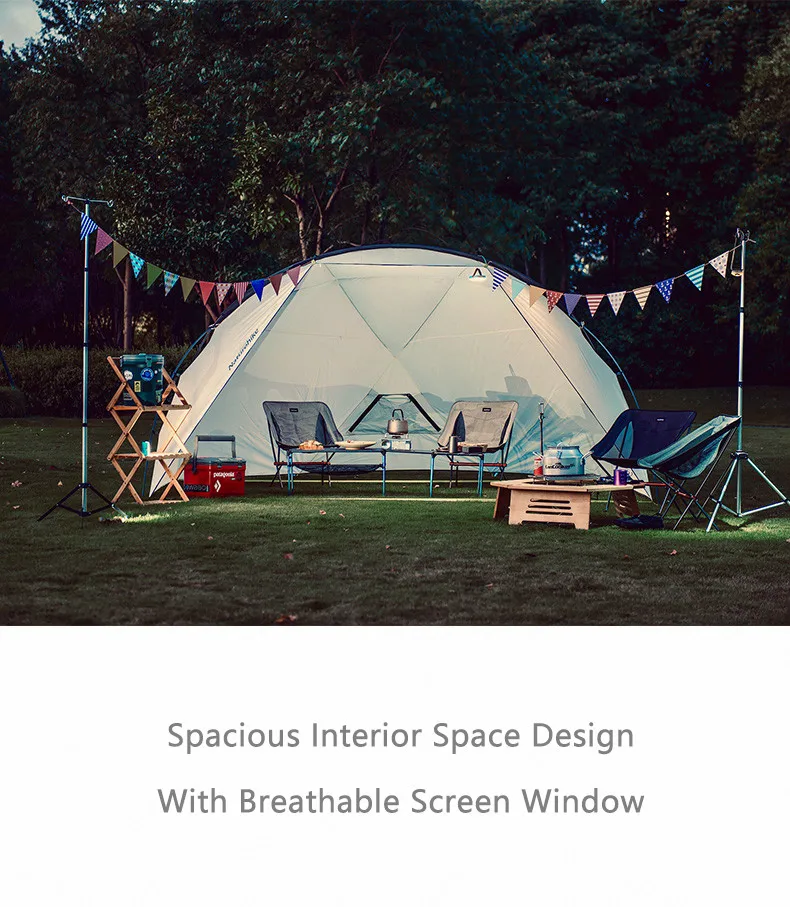 Naturehike Camping Sun Shelter Tent Outdoor Rainproof Sunshade Summer Park Travel UV-proof Picnic Sun-shelter Travel Beach Tent