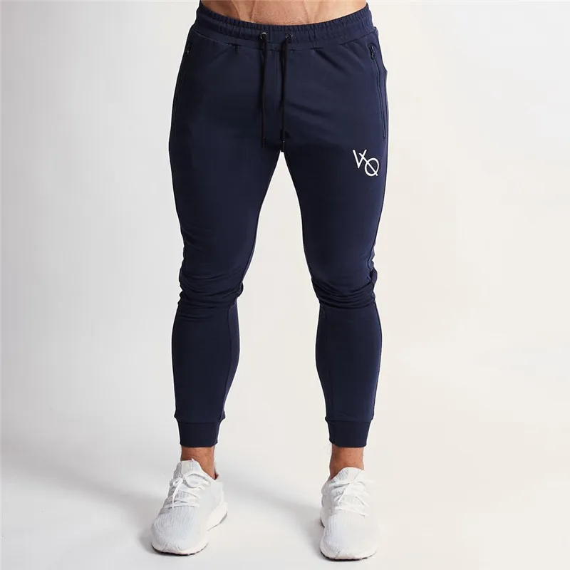 Cotton pocket zipper men s trousers street clothing casual pants jogger fashion men s fitness pants 3