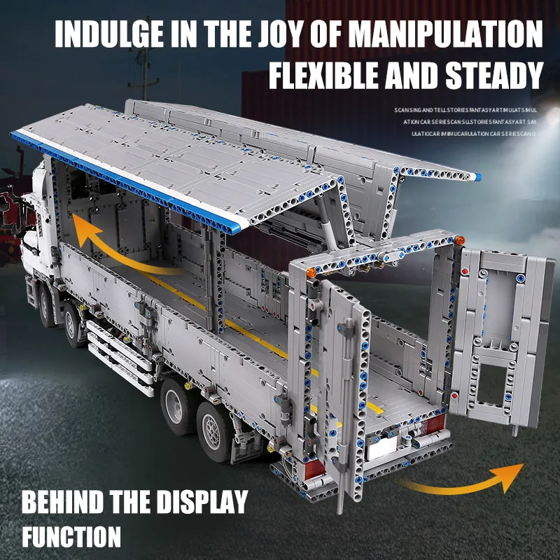 Форма King APP RC Technic серия кирпичи MOC буксировочное крыло корпус контейнер грузовик