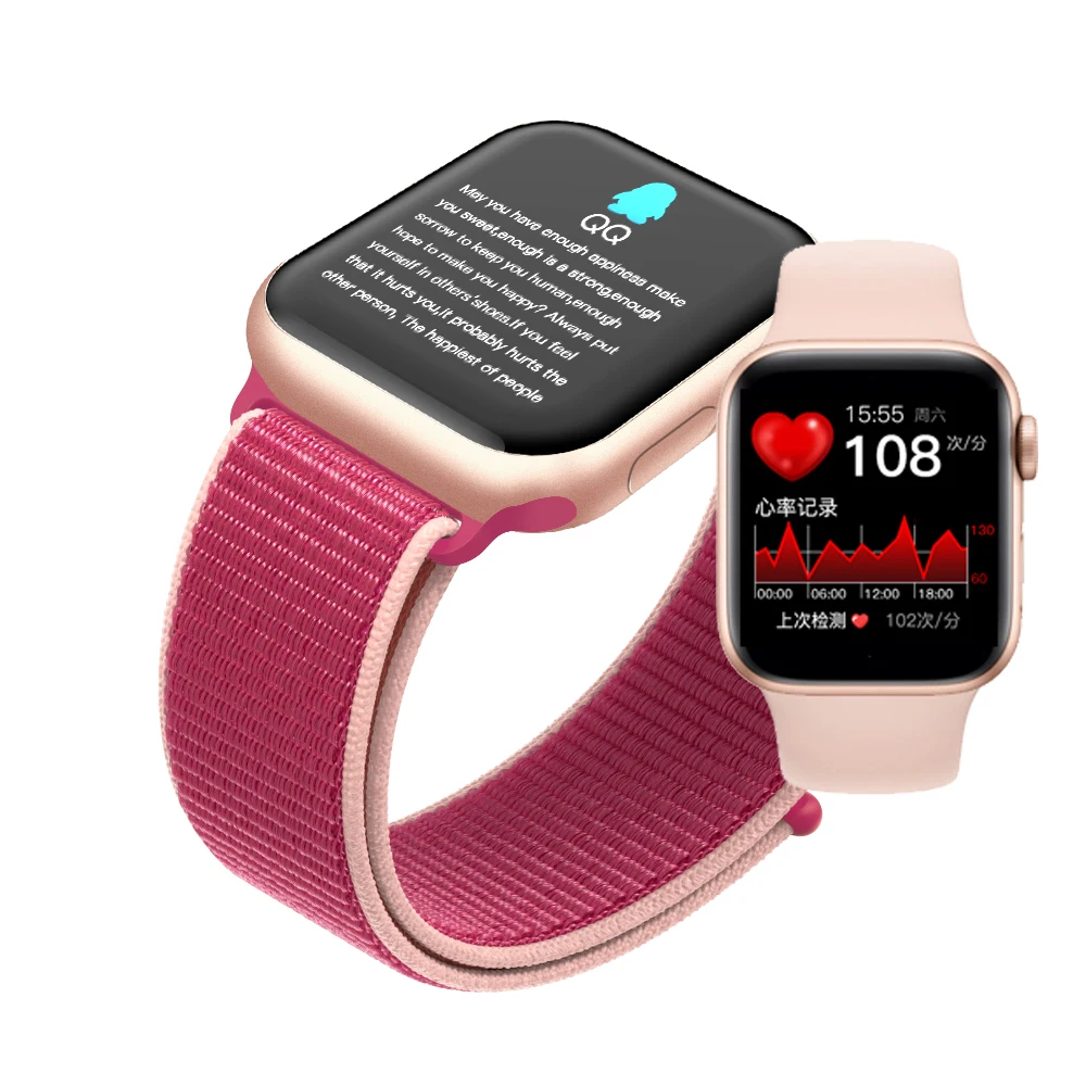 T200 Смарт-часы 5 Bluetooth PPG для Appl IOS Android телефон пульсометр кровяное давление умный Браслет VS IWO 11 W55 умные часы