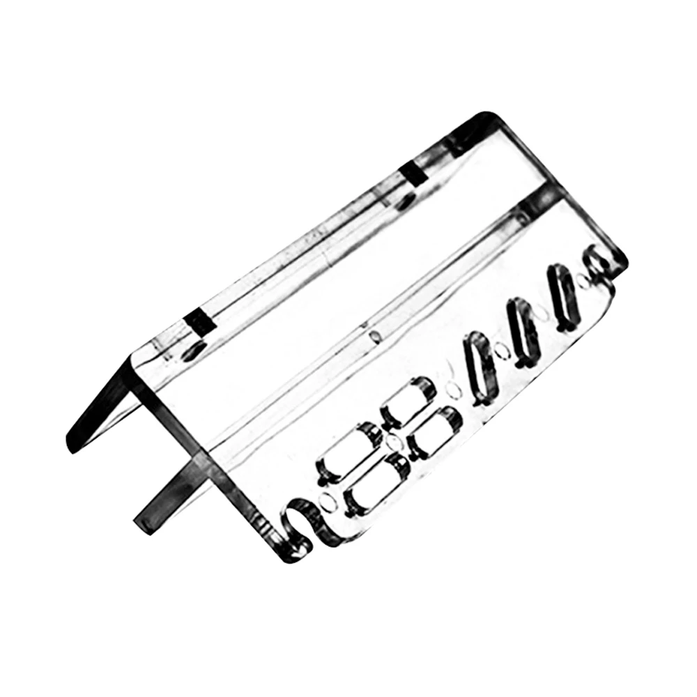 Aquarium Fish Tank Maintenance Tools Kit Tweezers Curve Scissor Storage