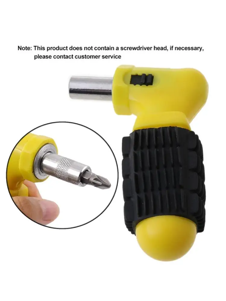 

Multifunction Adjustable Sleeve Ratchet Screwdriver Handle Magnetic Bits Tools R9JF