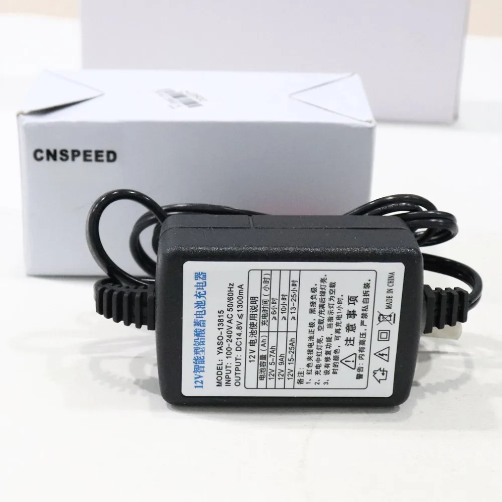 Черный защита от короткого замыкания Защита от 12 V 1300mA герметичные свинцово-кислотные Перезаряжаемые автоматический Батарея Зарядное устройство в автомобиль грузовик мотоцикл