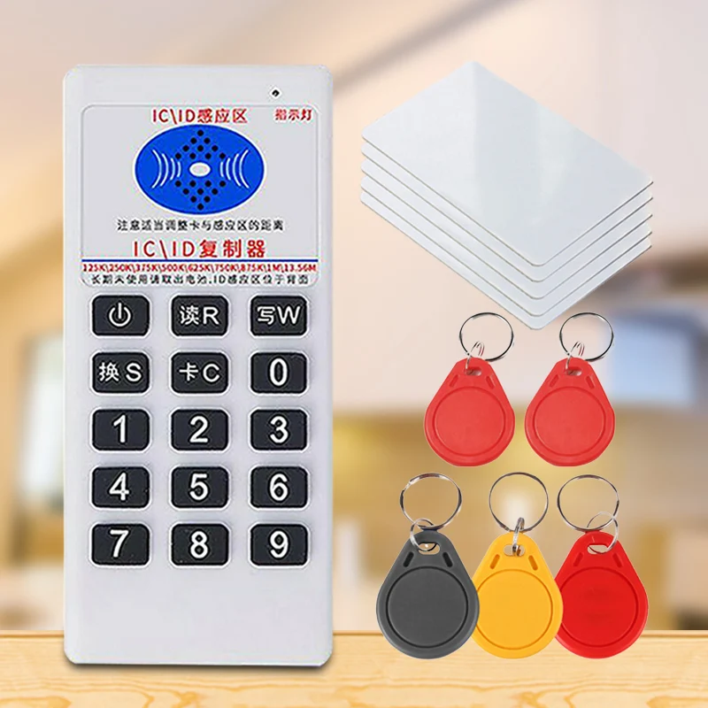 RFID ID Card копировальный аппарат с кнопкой индукции портативный считыватель карт для карт доступа LB88