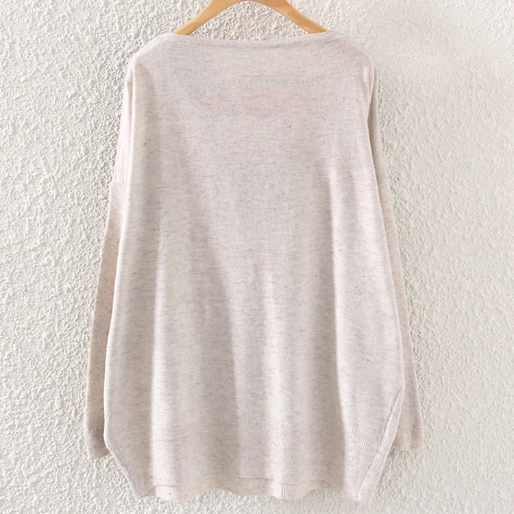 New 3D Cat Sweater Women Knitted Sweater Autumn Clothing Loose Knit Tops Pullover Jumper Casual Lightweight Tunic Sweaters