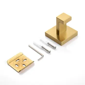 

Bath Towel Hook, Angle Simple S304 Stainless Steel Shower Towel Holder