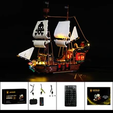 

LIGHTAILING LED Light Kit for 31109 Pirate Ship, RGB Remote Control Version