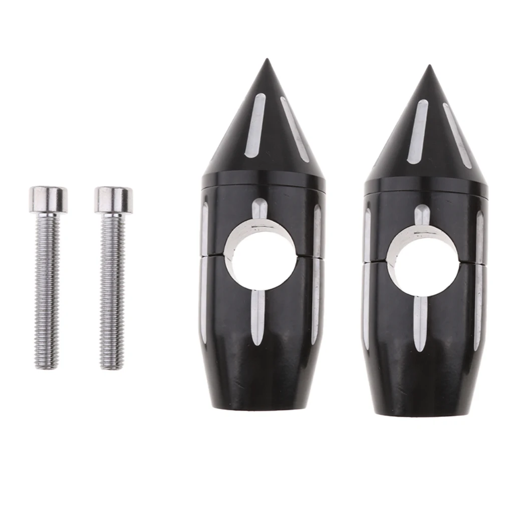 Черный руль мотоцикла откатный стояк для 1 дюймов Handbars Cruiser