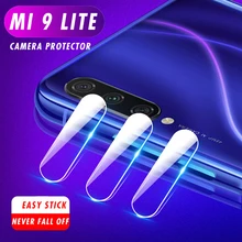 2в1 Защитное стекло для xiaomi mi 9 lite, безопасные очки, пленка для объектива камеры, защита экрана на xio mi xao mi xia mi 9 lite