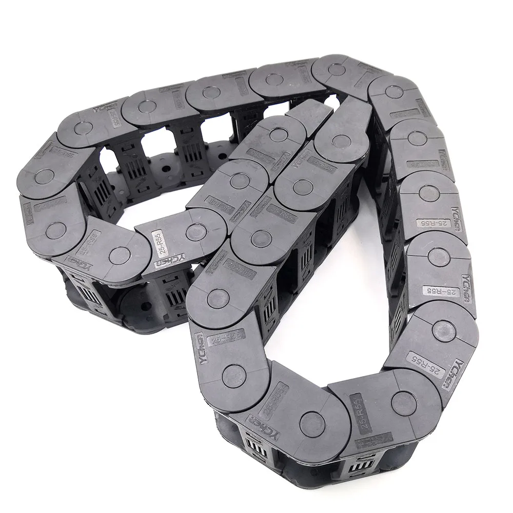 Cable Carrier 1 Meter 25 Series Drag Chain for CNC Router Machine Tools